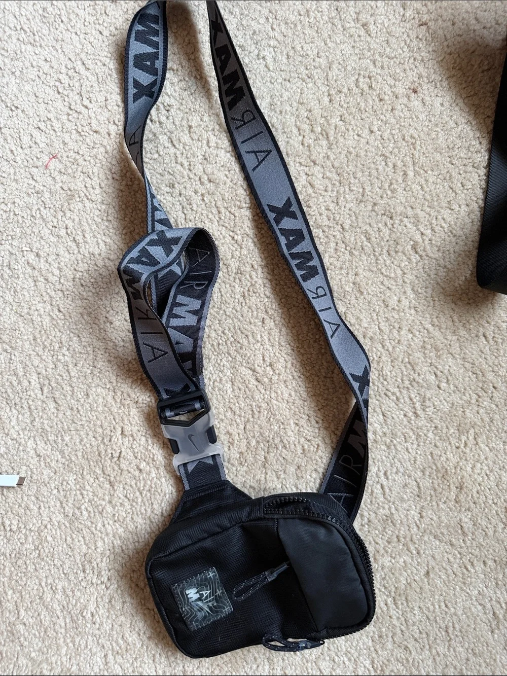 Nike Black Air Max Waist/Belt Bag